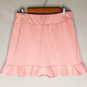 Tzu Tzu Tennis Skort Light Pink Sz L W/ Pocket